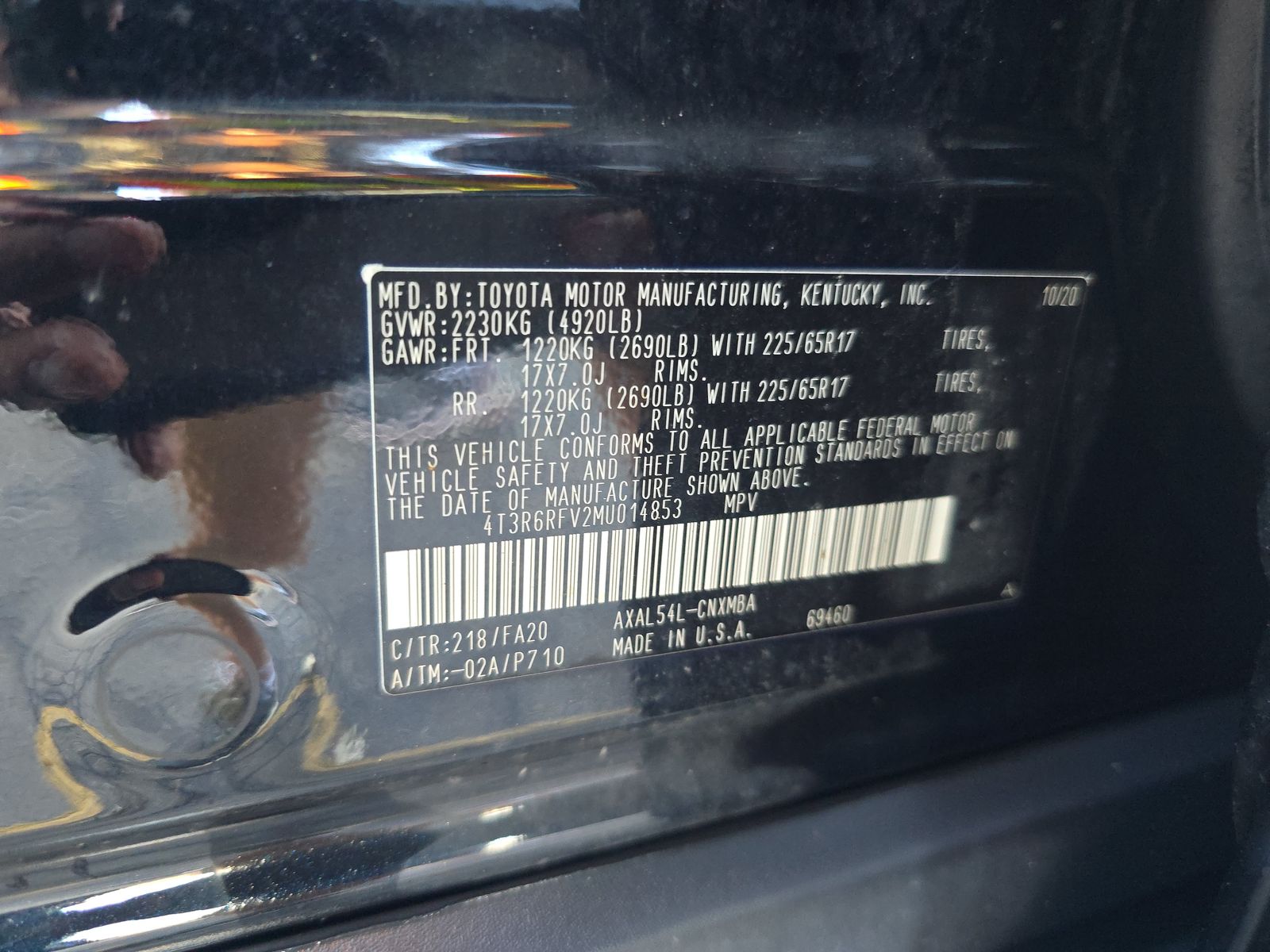 2021 Toyota RAV4 Hybrid XLE AWD