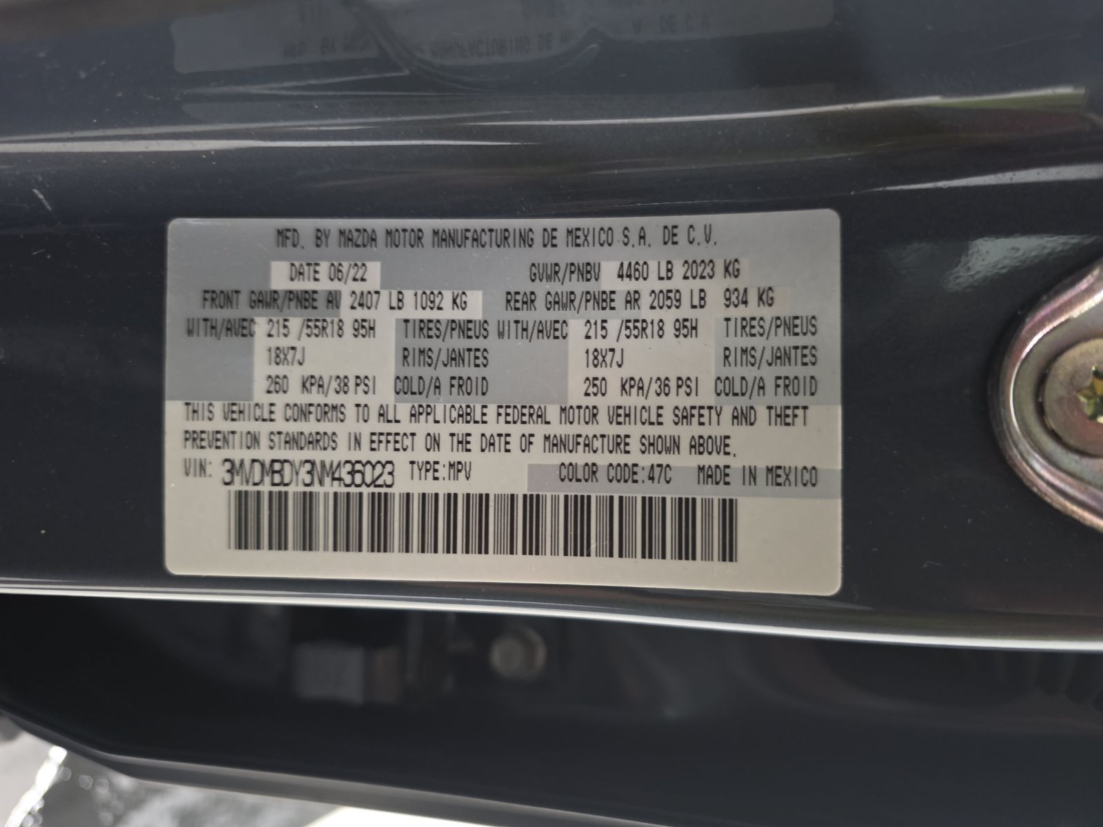 2022 MAZDA CX-30 2.5 Turbo Premium Package AWD