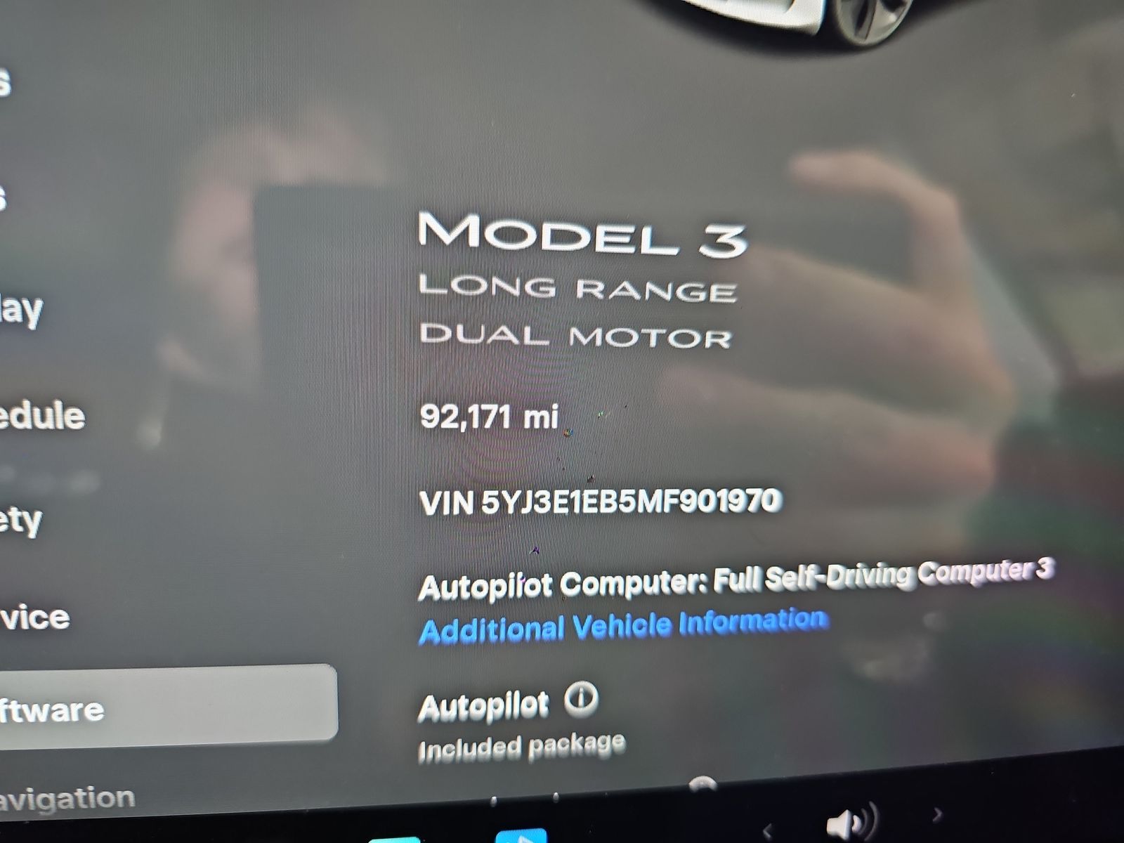2021 Tesla Model 3 Long Range AWD