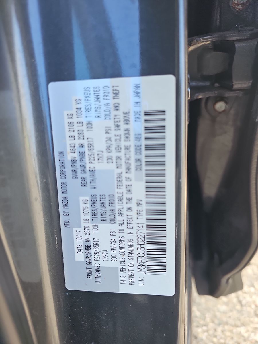2017 MAZDA CX-5 Touring AWD