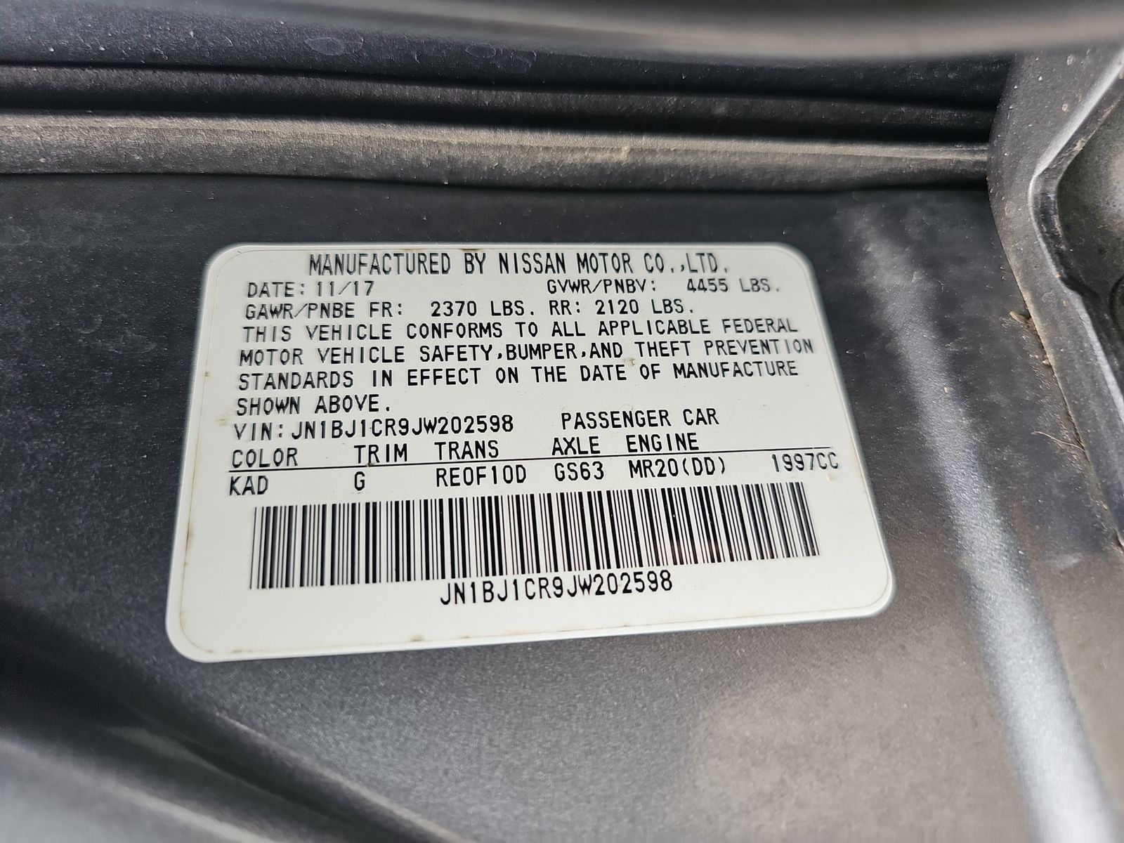 2018 Nissan Rogue Sport SL AWD