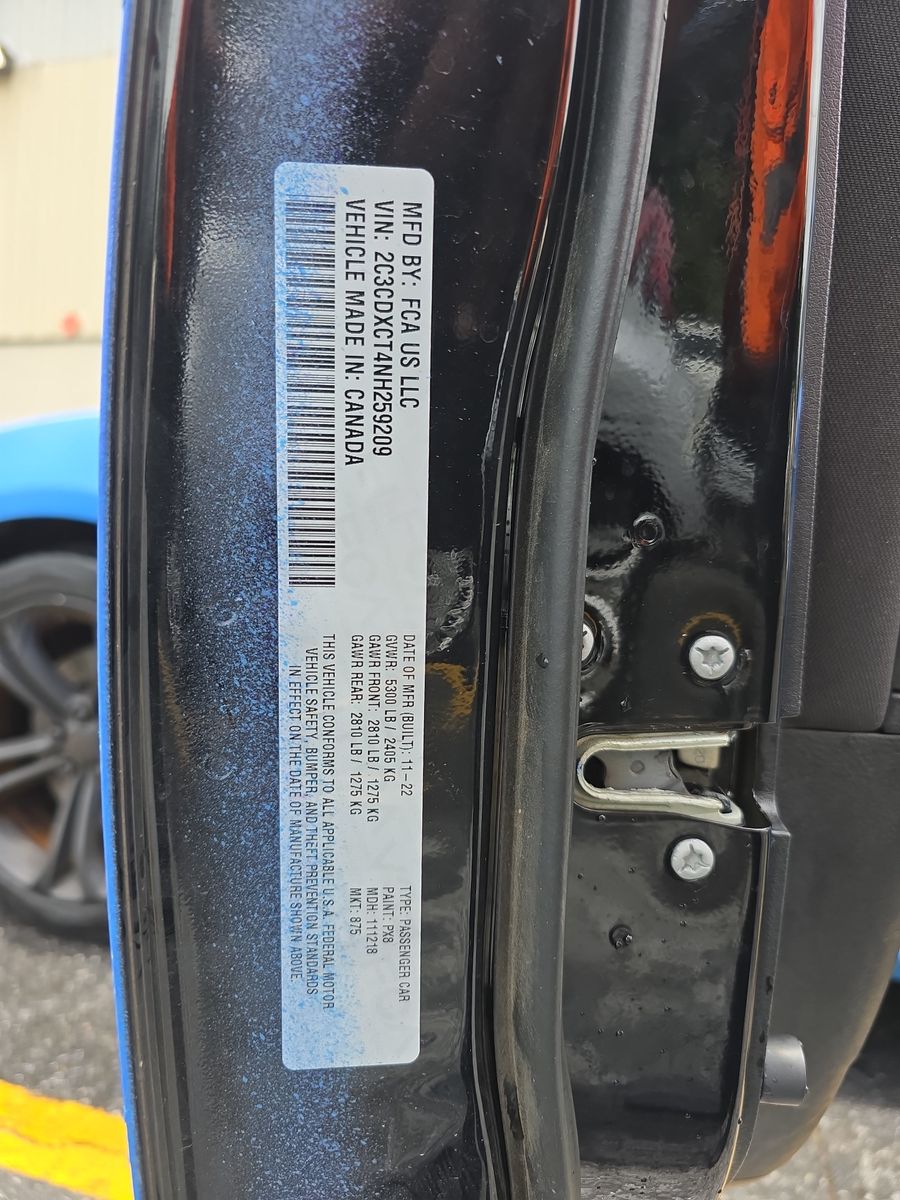 2022 Dodge Charger R/T RWD