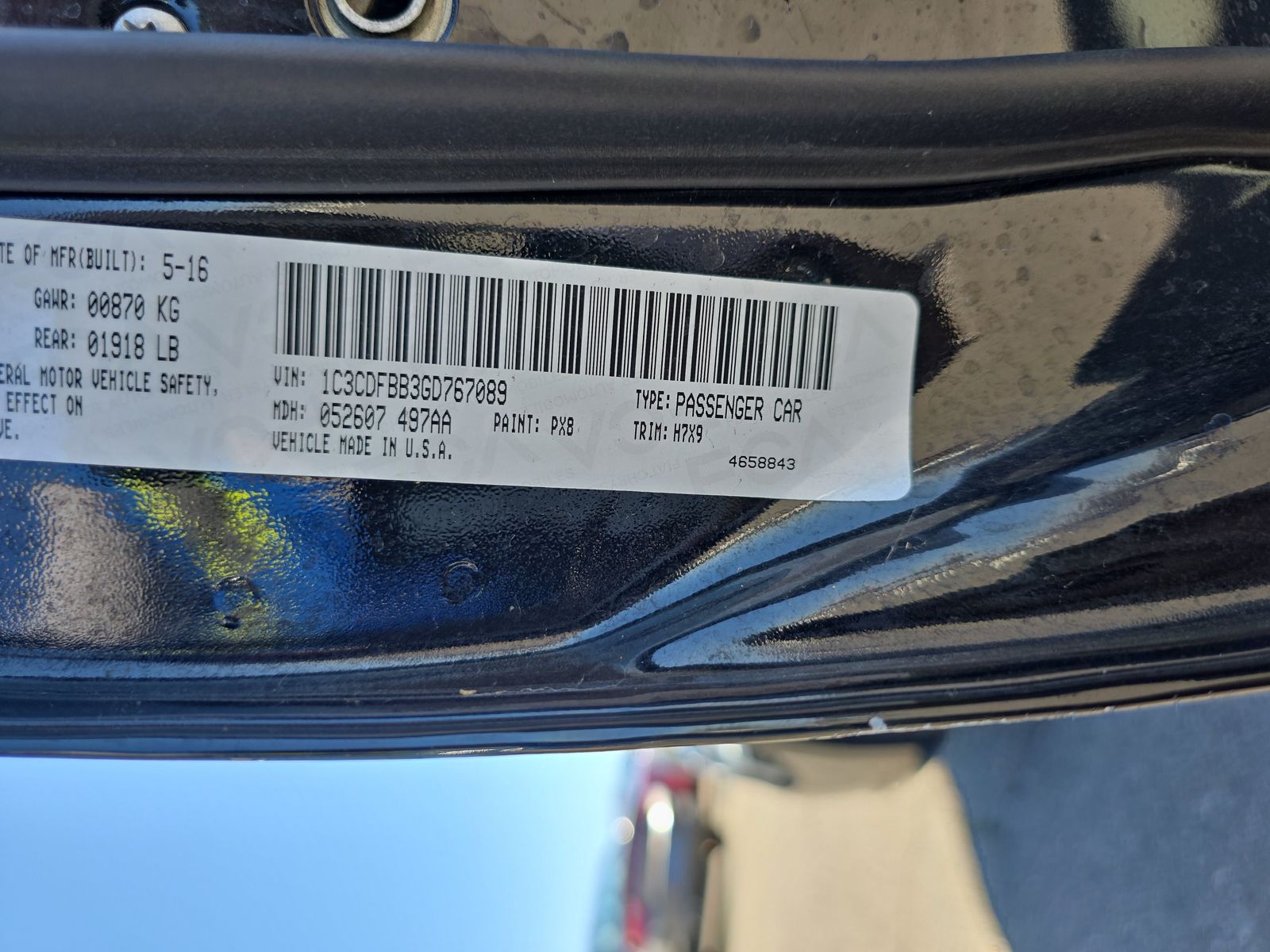 2016 Dodge Dart SXT FWD