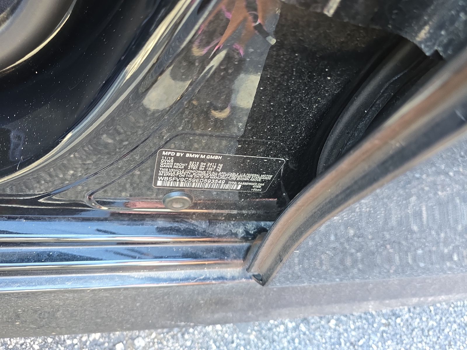 2014 BMW M5 Base RWD