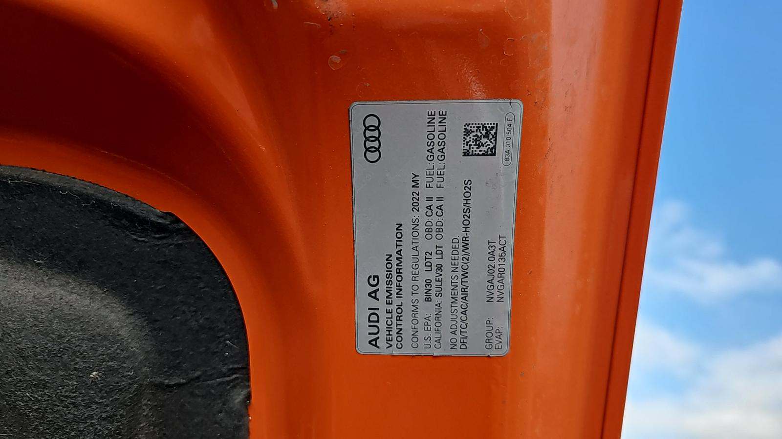 2022 Audi Q3 2.0T S line Premium Plus AWD