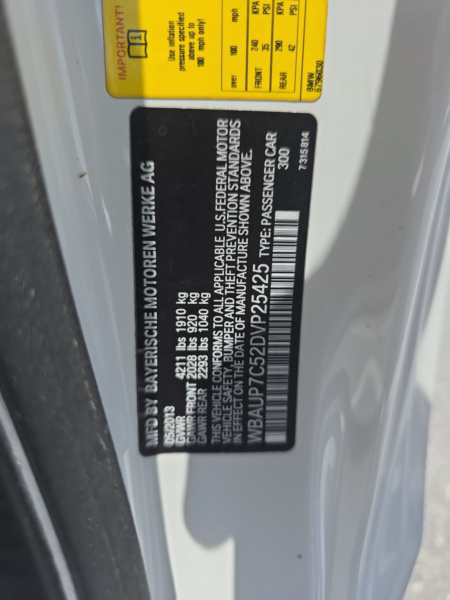 2013 BMW 1 Series 128i RWD