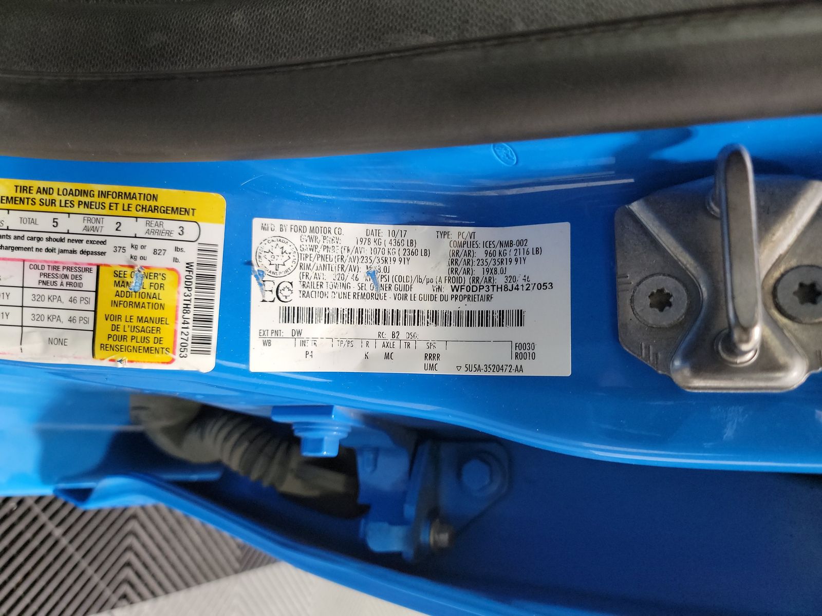 2018 Ford Focus RS AWD