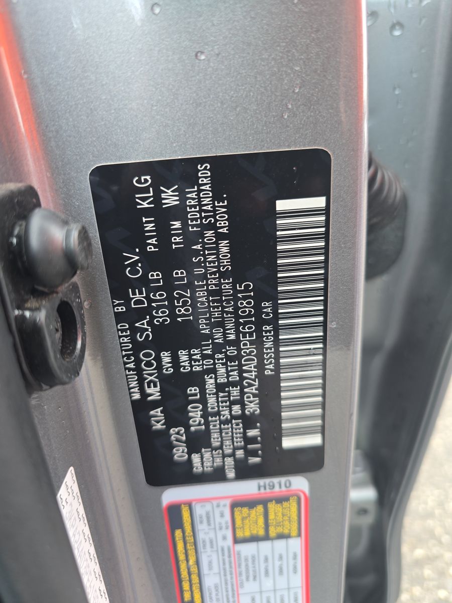 2023 Kia Rio S FWD