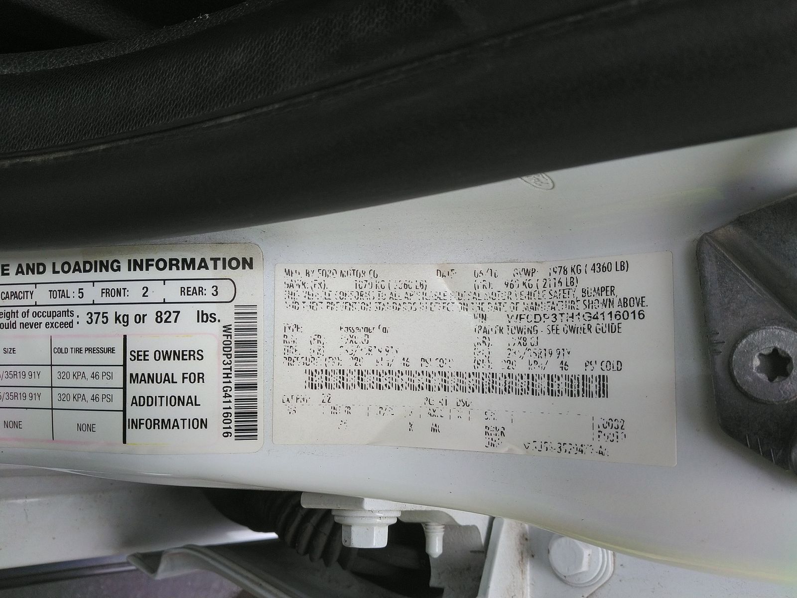 2016 Ford Focus RS AWD