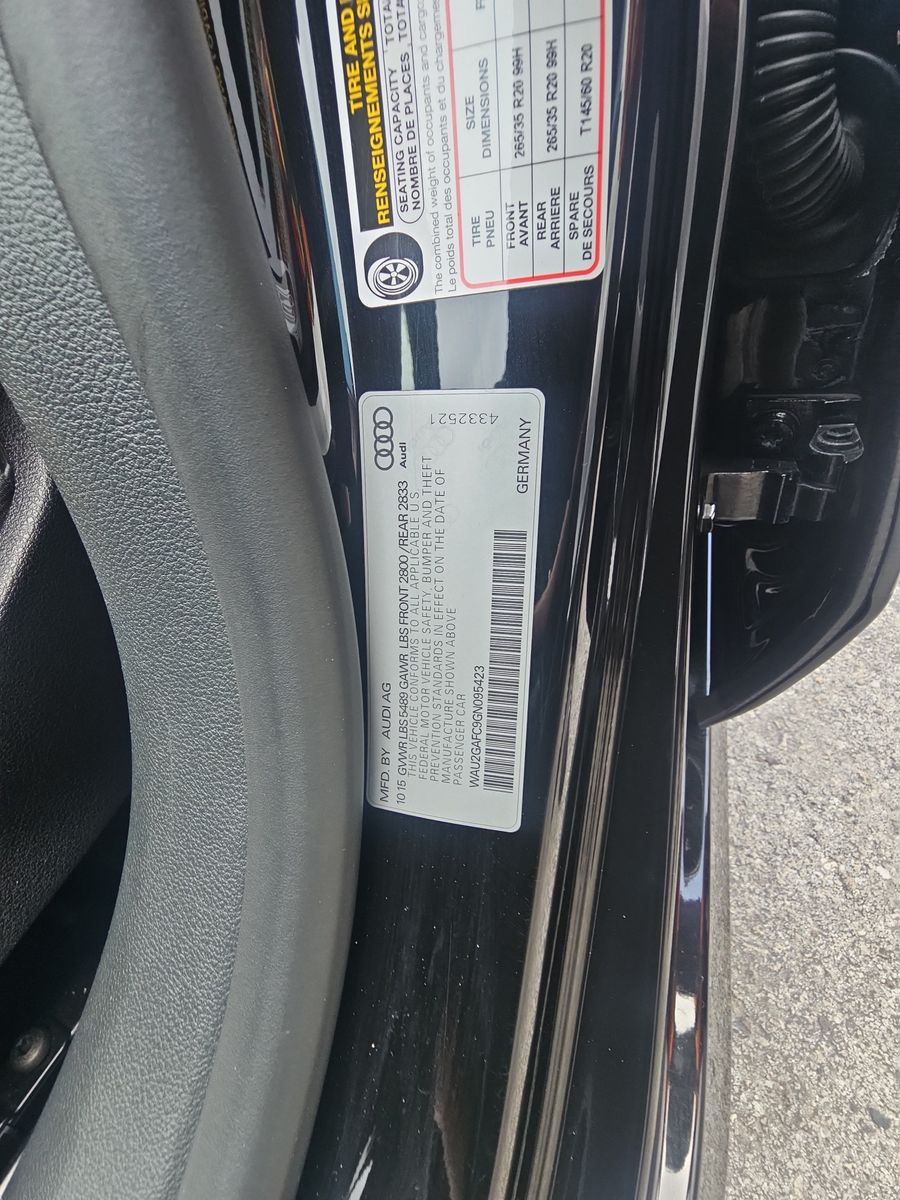 2016 Audi A7 3.0T Prestige AWD