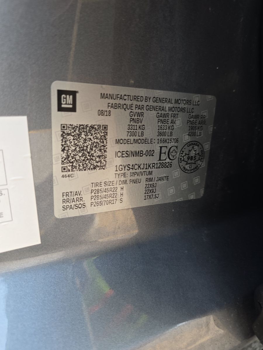 2019 Cadillac Escalade Premium Luxury AWD
