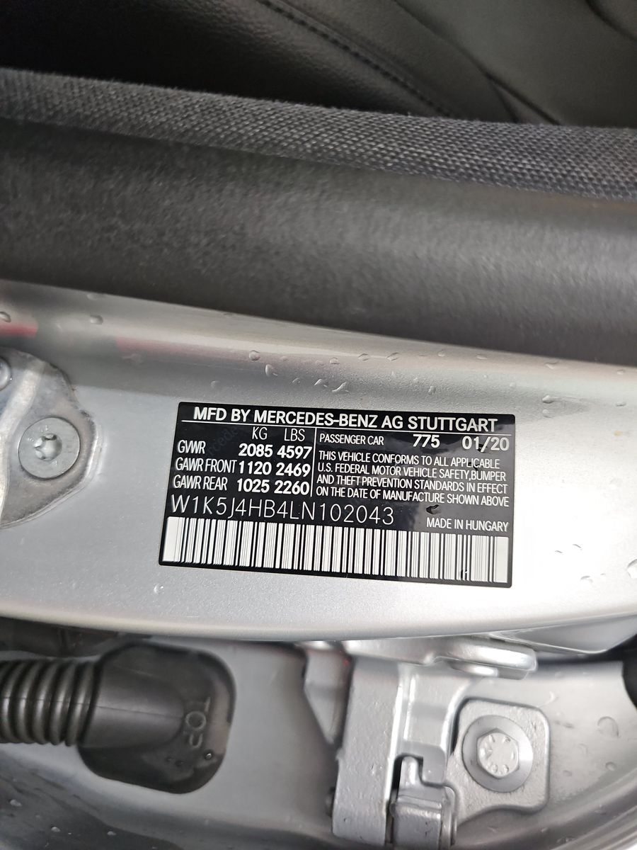 2020 Mercedes-Benz CLA CLA 250 AWD