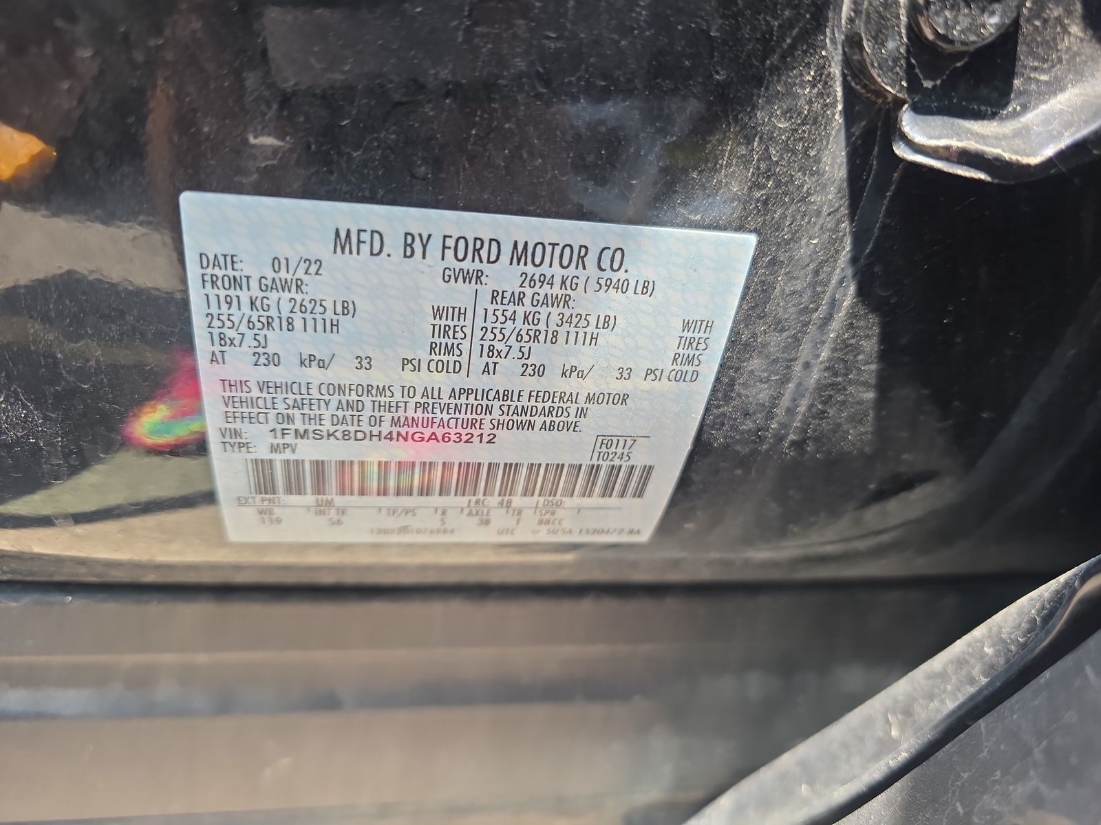 2022 Ford Explorer XLT AWD