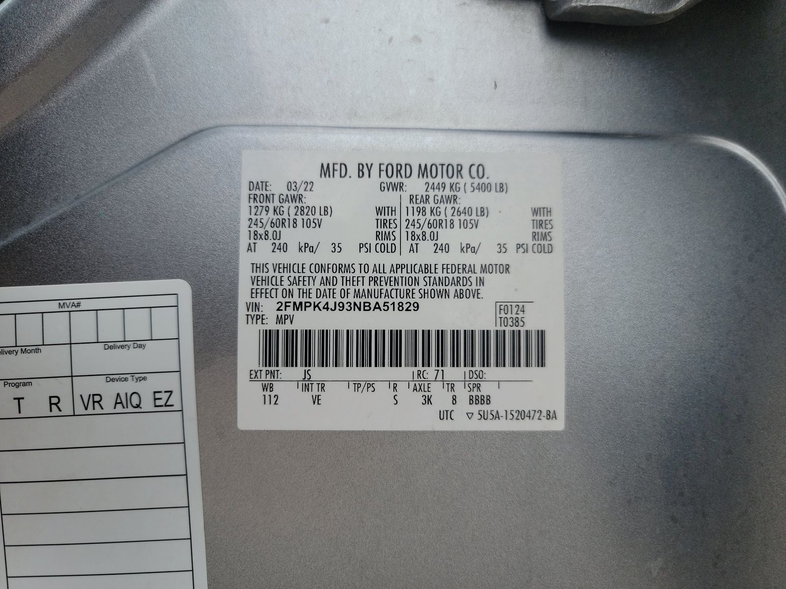 2022 Ford Edge SEL AWD