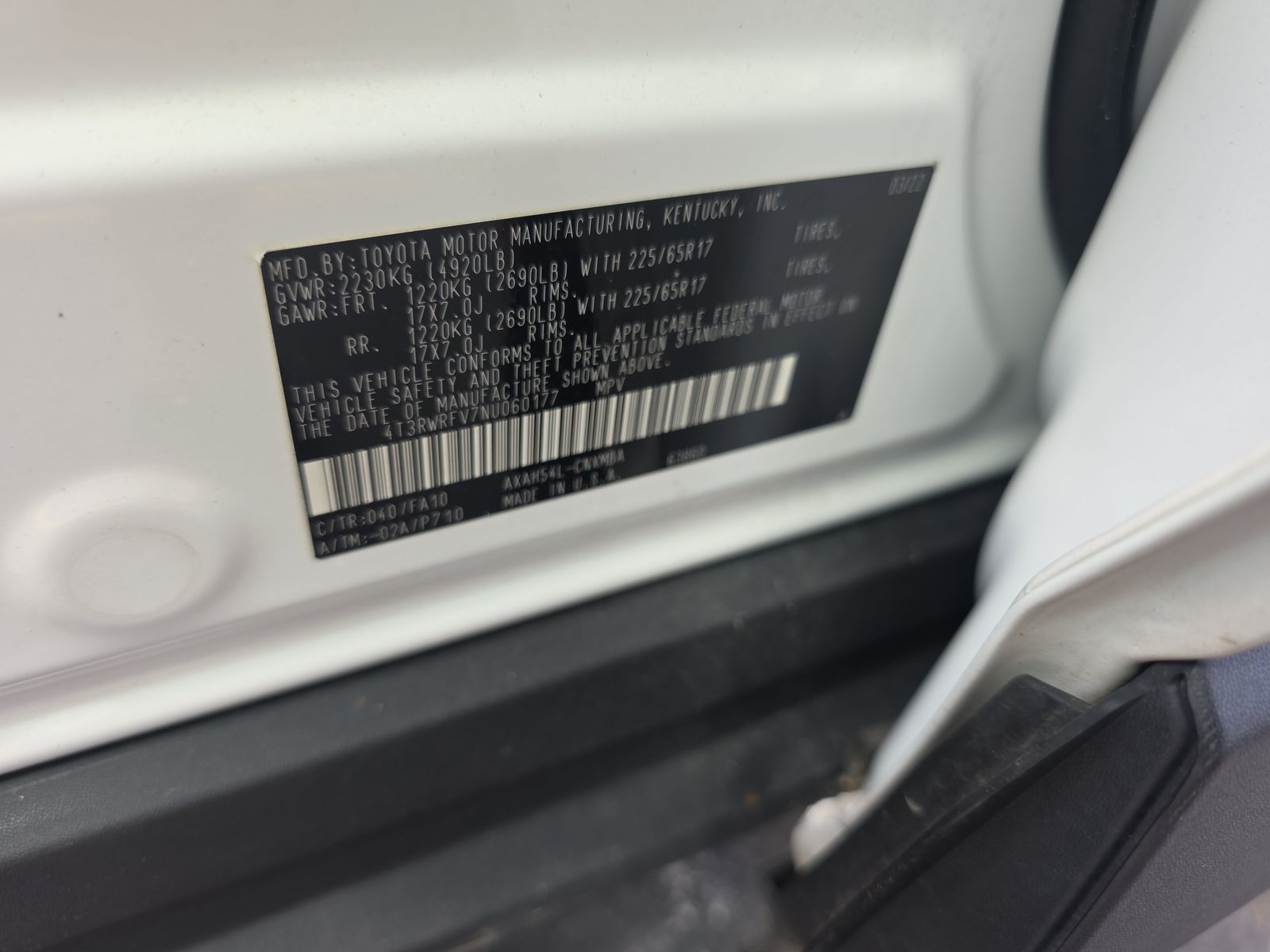 2022 Toyota RAV4 Hybrid XLE AWD