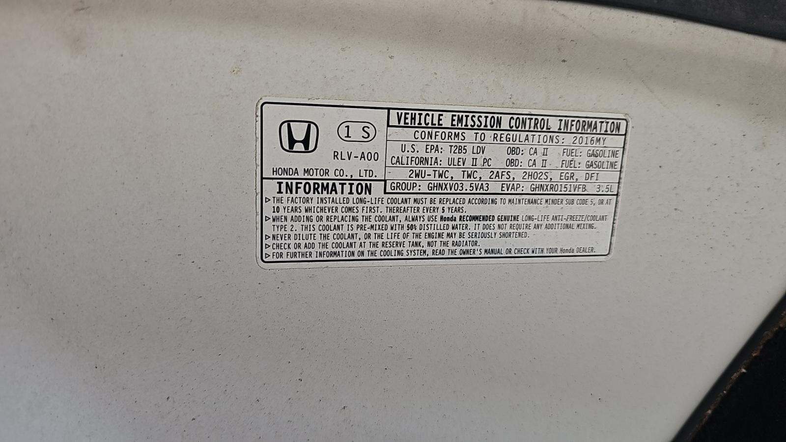 2016 Honda Pilot Touring FWD