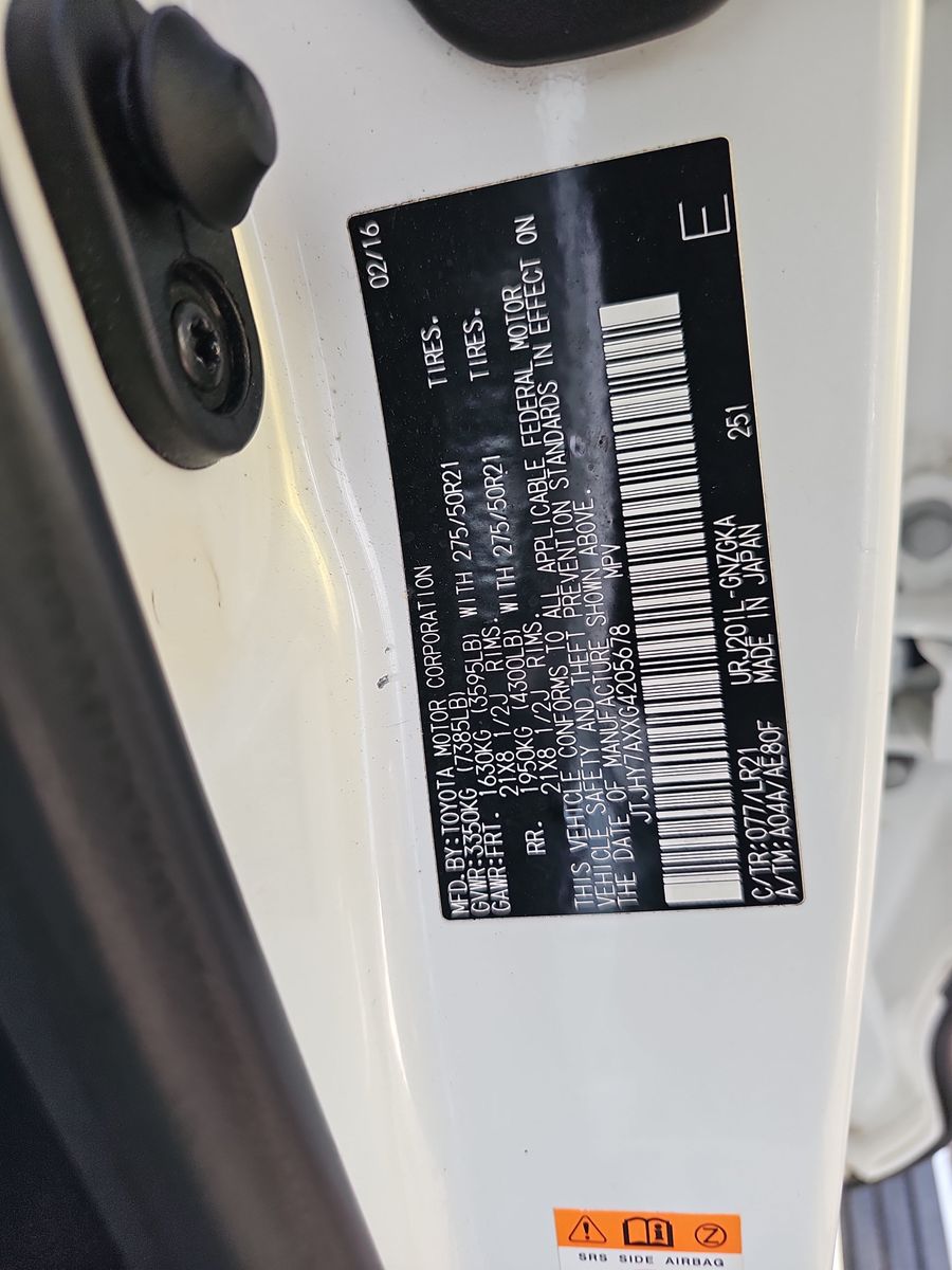 2016 Lexus LX LX 570 AWD