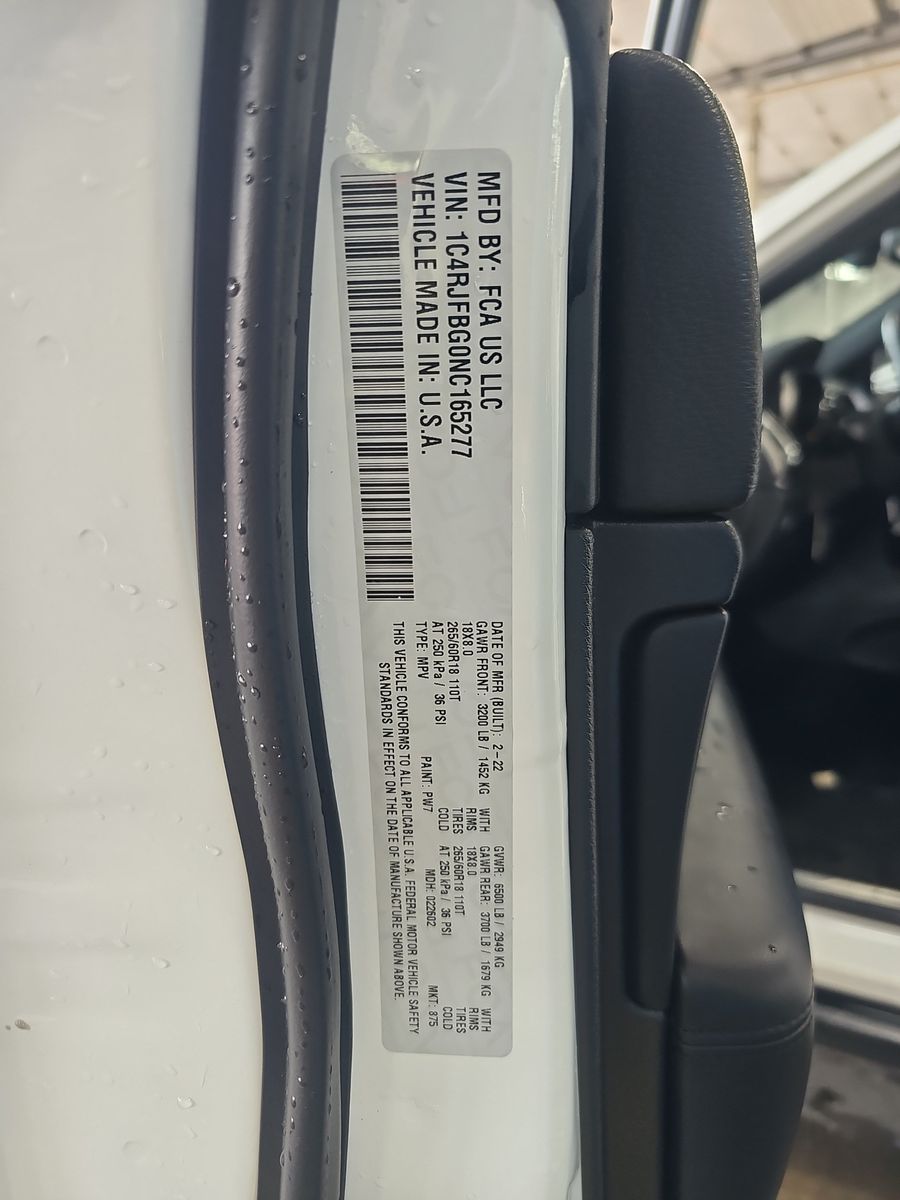 2022 Jeep Grand Cherokee Limited AWD