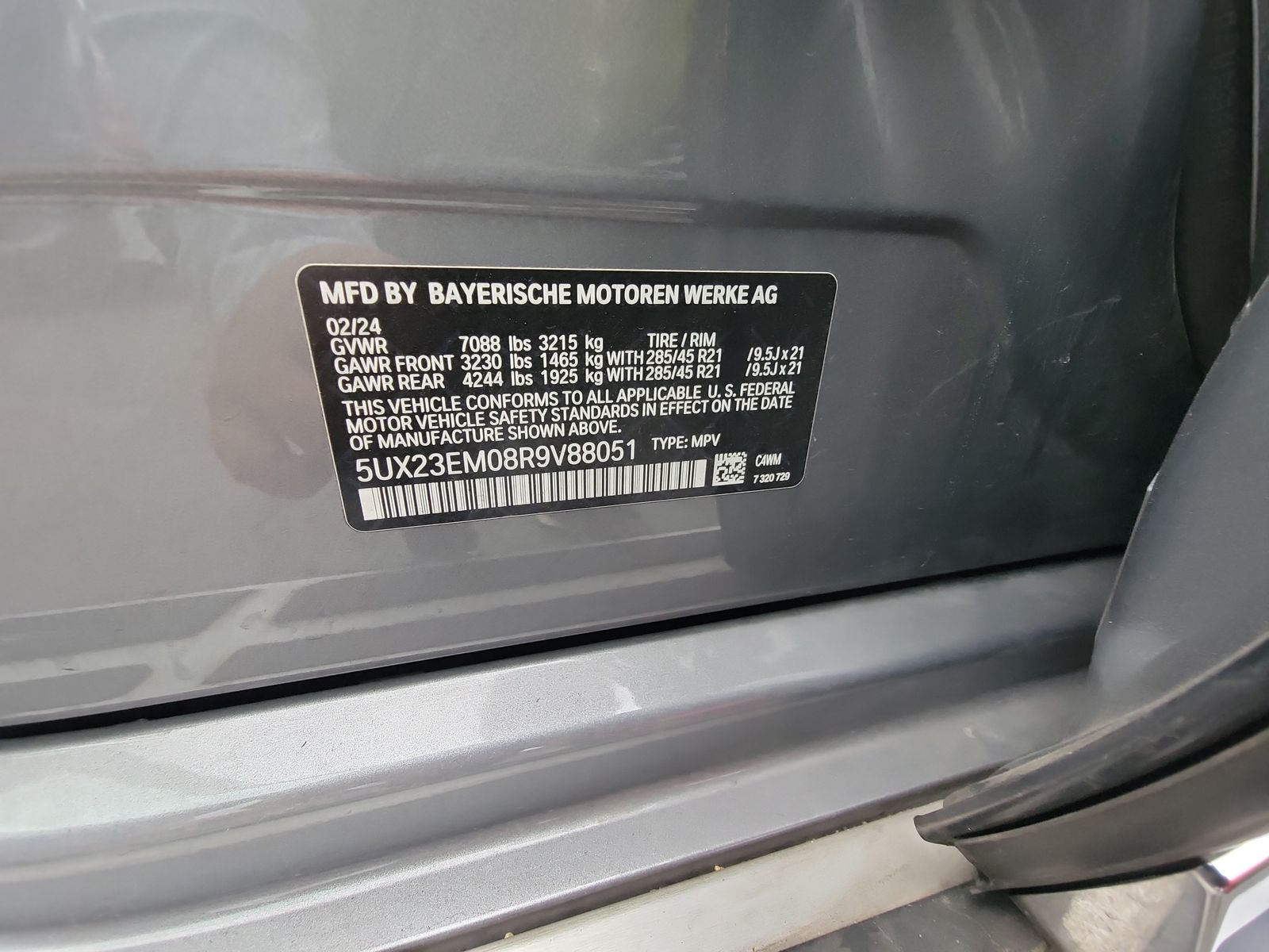 2024 BMW X7 xDrive40i AWD