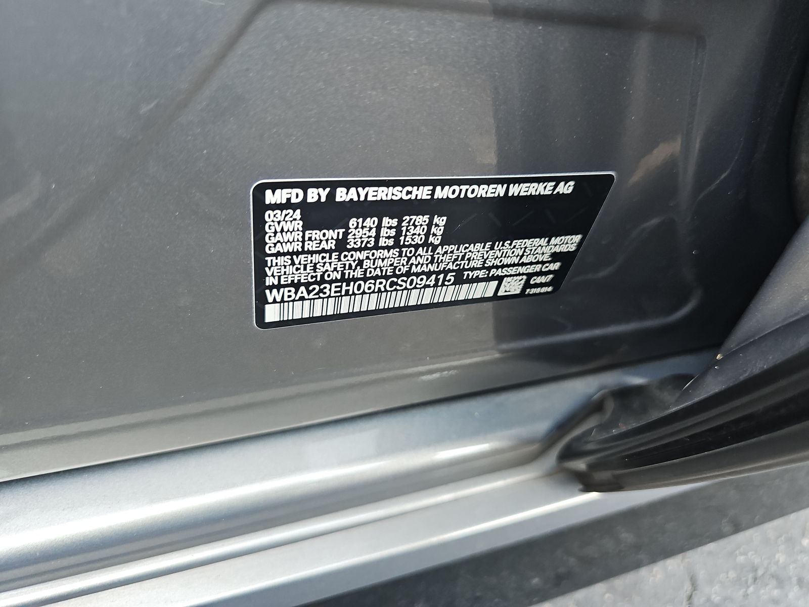 2024 BMW 7 Series 740i RWD