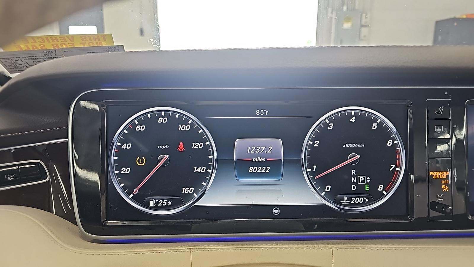 2015 Mercedes-Benz S-Class S 550 AWD