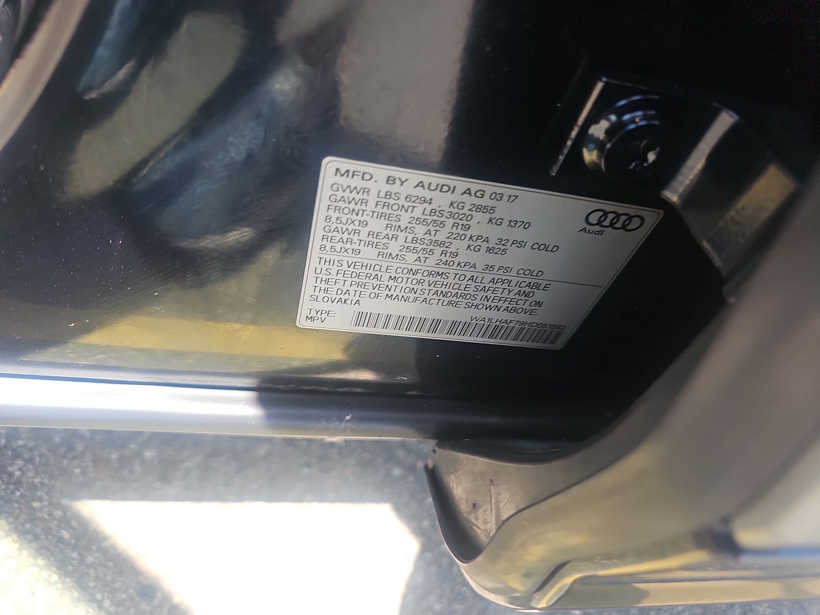 2017 Audi Q7 2.0T Premium Plus AWD