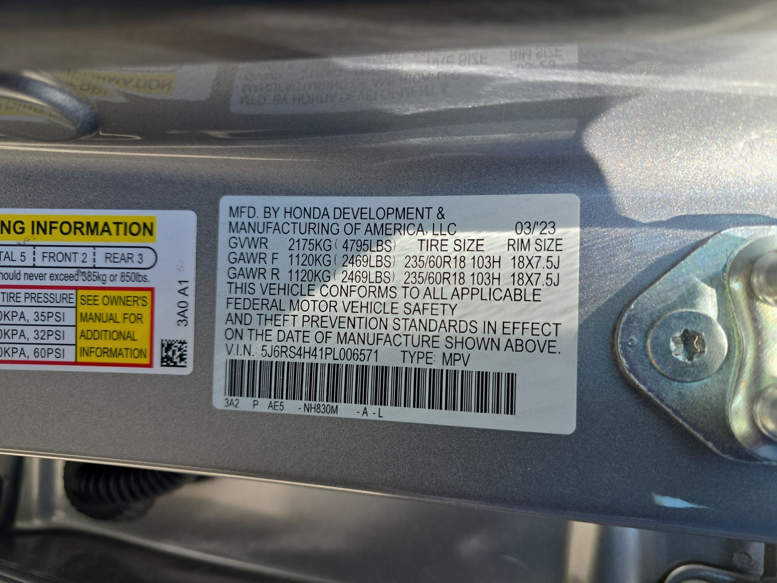 2023 Honda CR-V EX AWD