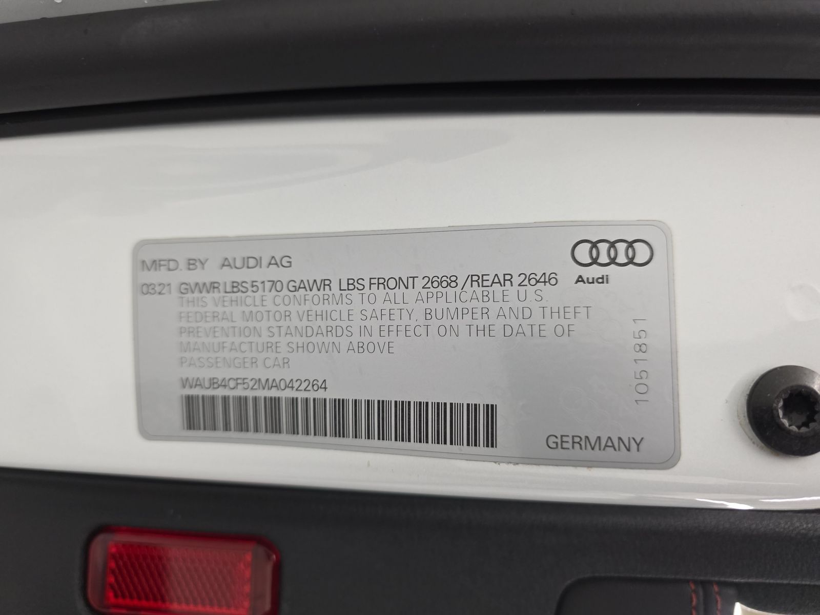 2021 Audi S5 Prestige AWD