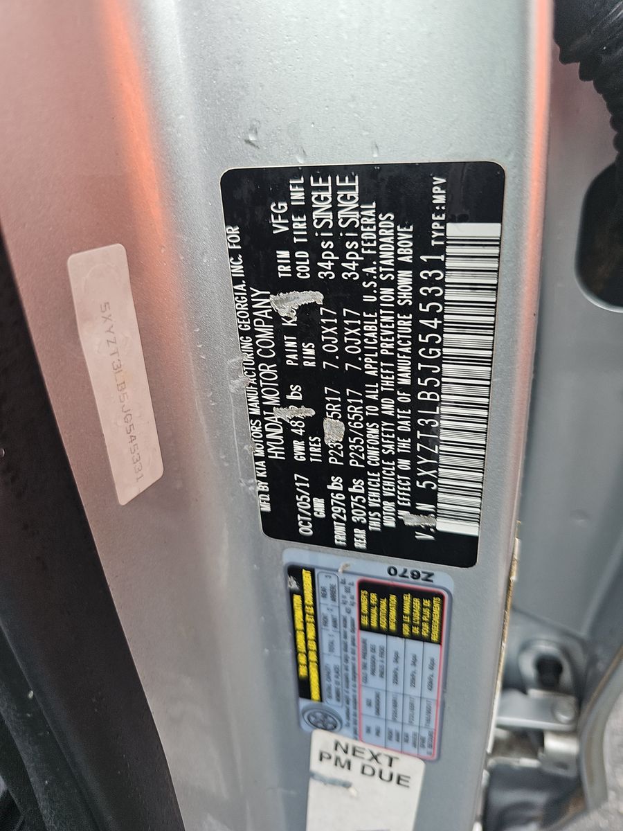 2018 Hyundai Santa Fe Sport Base FWD