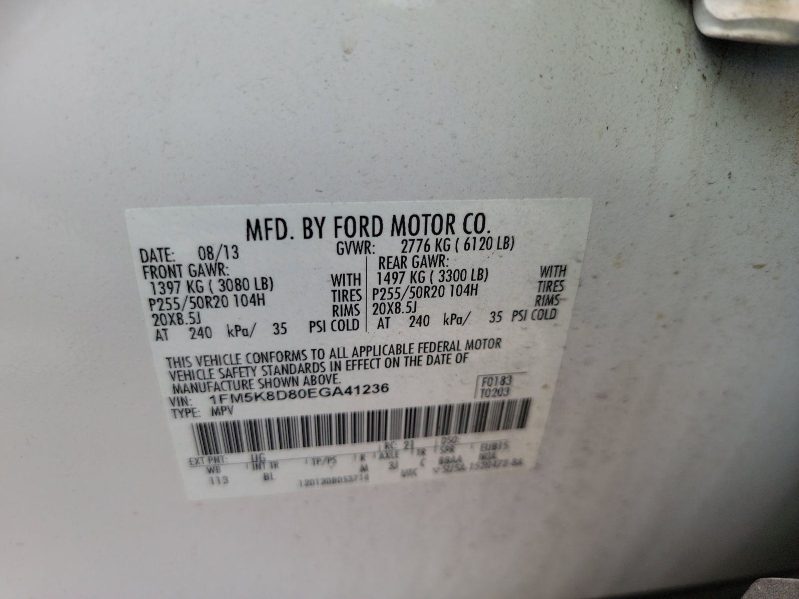 2014 Ford Explorer XLT AWD