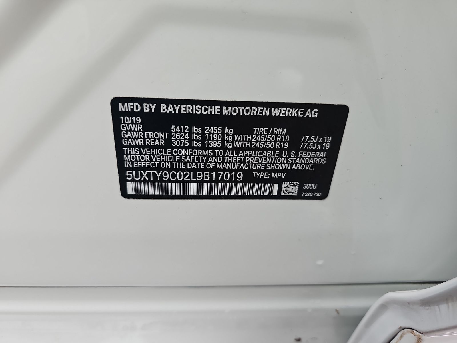 2020 BMW X3 M40i AWD