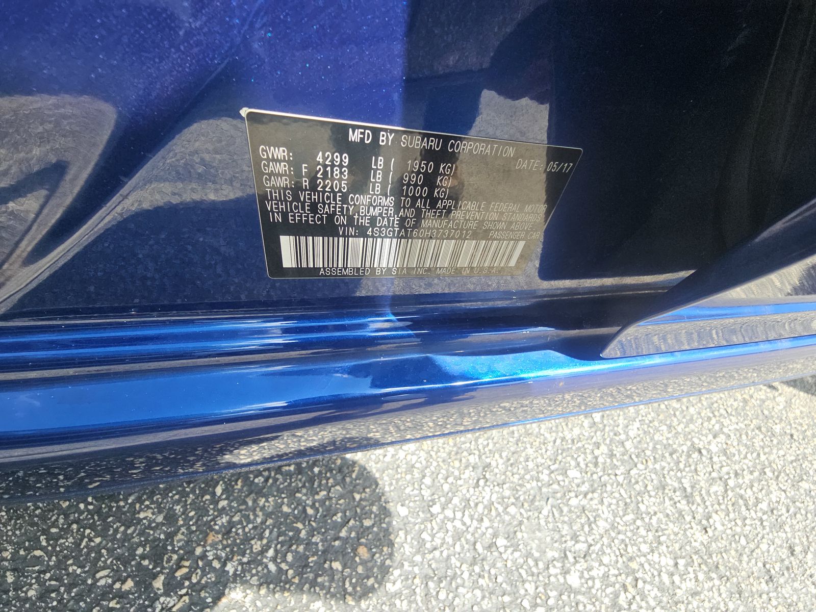 2017 Subaru Impreza 2.0i Limited AWD