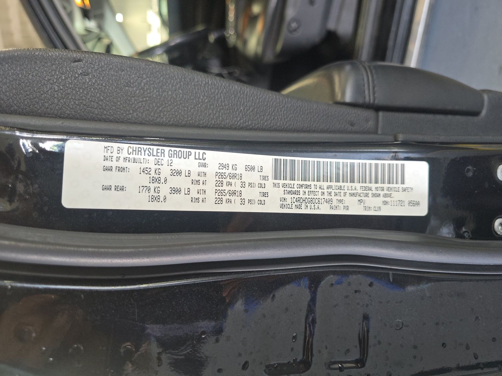 2013 Dodge Durango Crew RWD