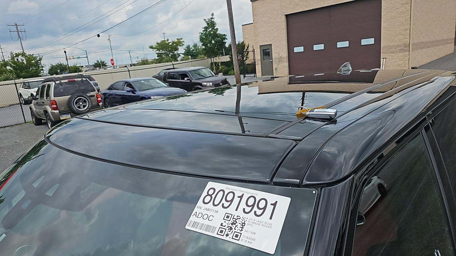 2018 Land Rover Range Rover Sport SVR AWD