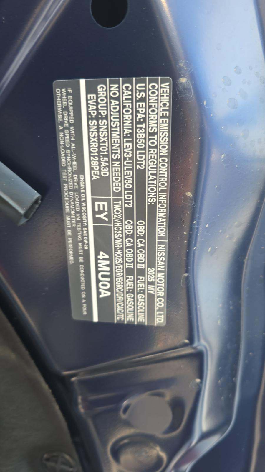 2025 Nissan Rogue Platinum FWD