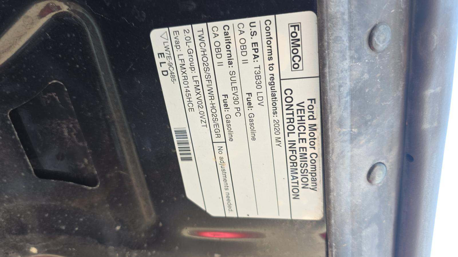 2020 Ford Fusion Hybrid Titanium FWD