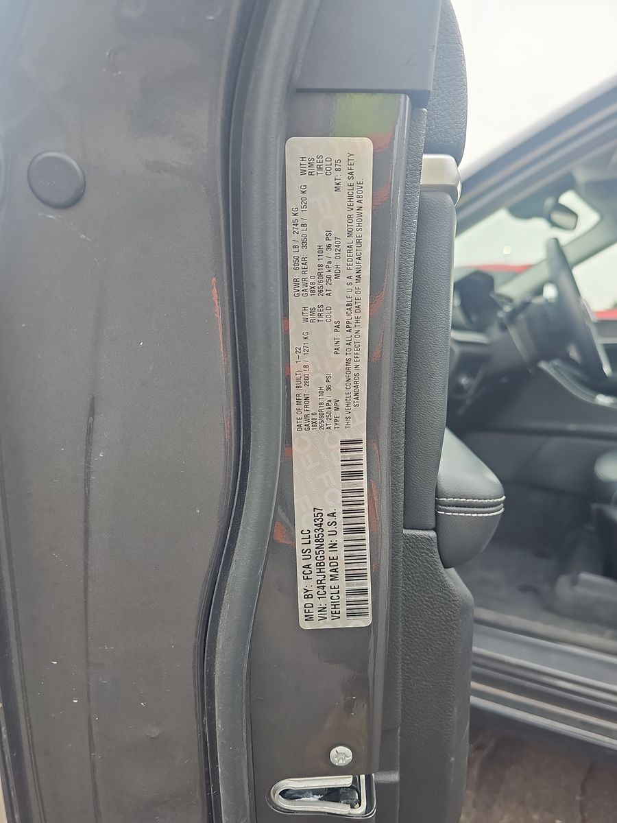 2022 Jeep Grand Cherokee Limited AWD