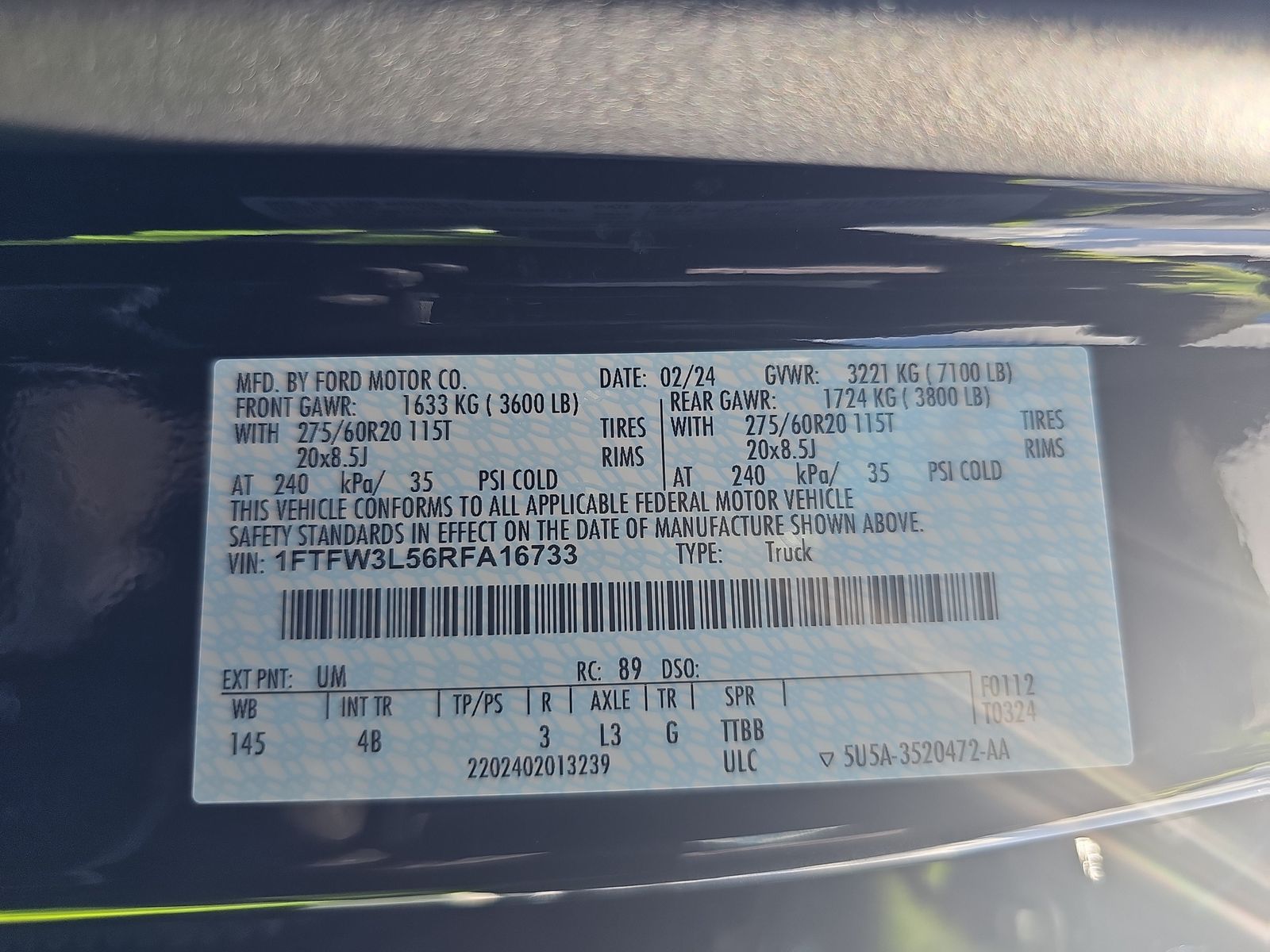 2024 Ford F-150 XLT AWD