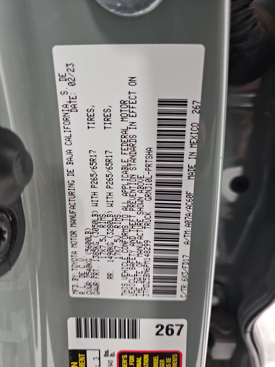 2023 Toyota Tacoma TRD Sport AWD