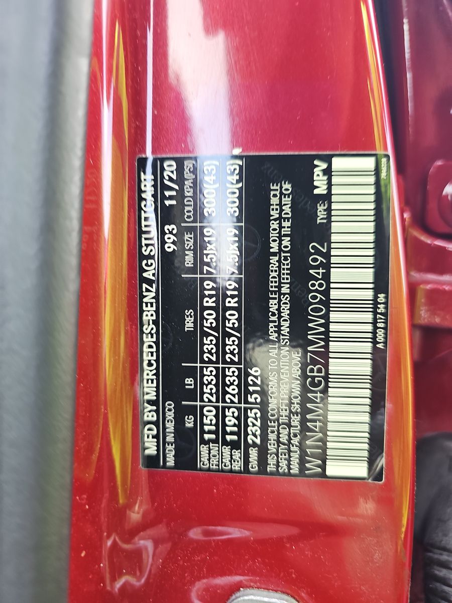 2021 Mercedes-Benz GLB GLB 250 FWD