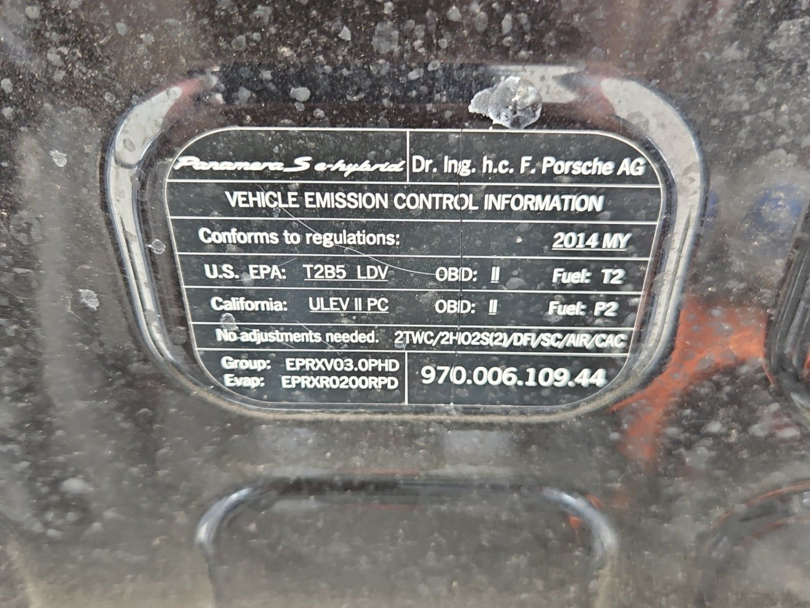 2014 Porsche Panamera E-Hybrid S RWD