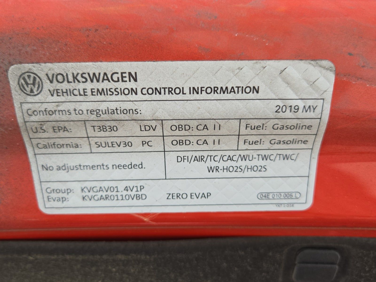 2019 Volkswagen Jetta 1.4T S FWD