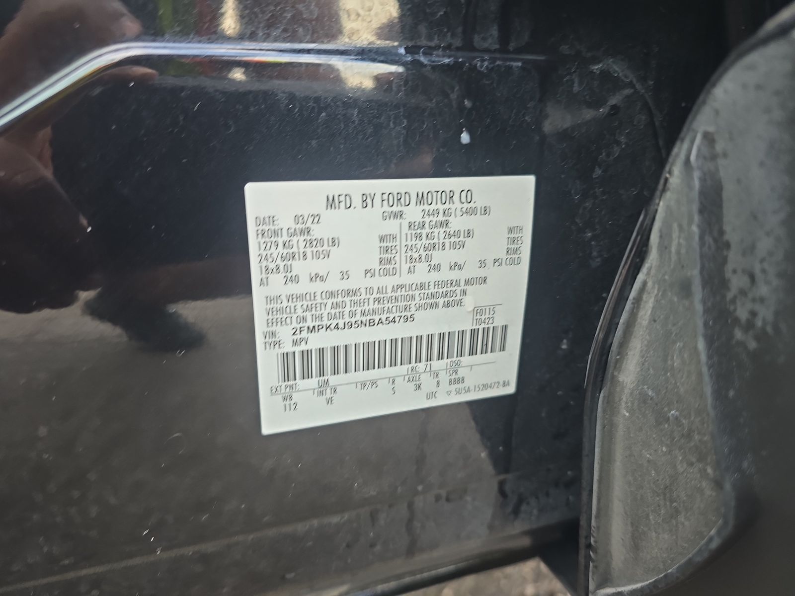 2022 Ford Edge SEL AWD