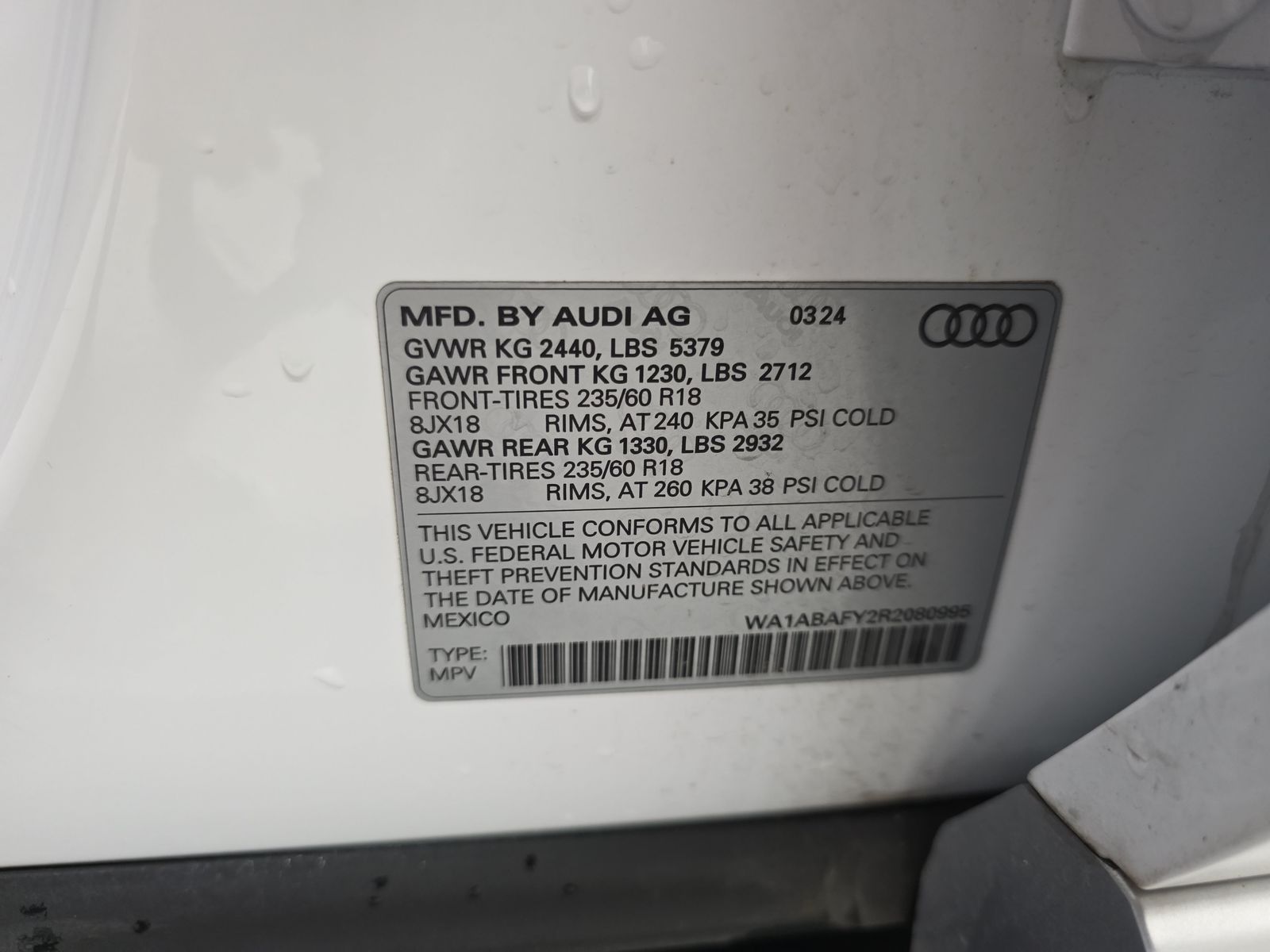 2024 Audi Q5 Premium AWD