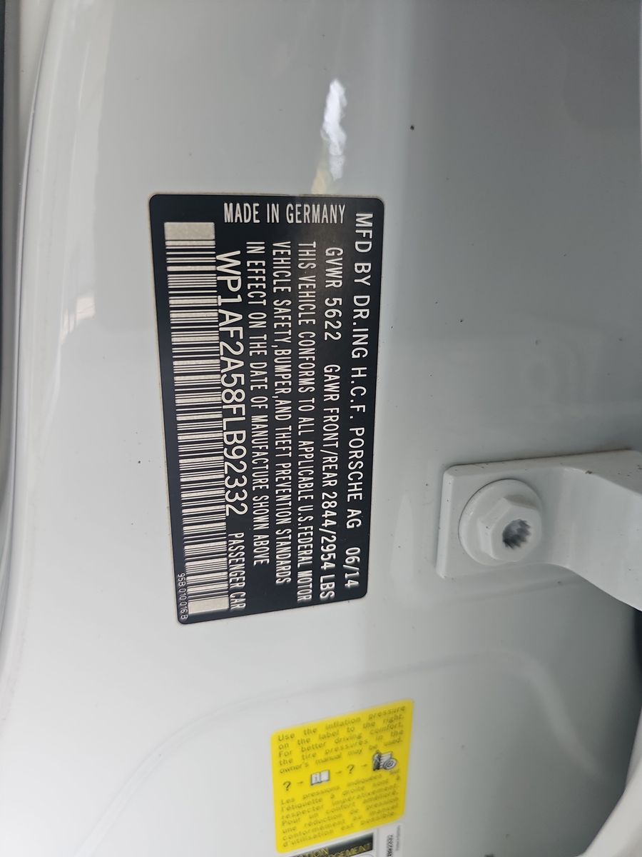 2015 Porsche Macan Turbo AWD