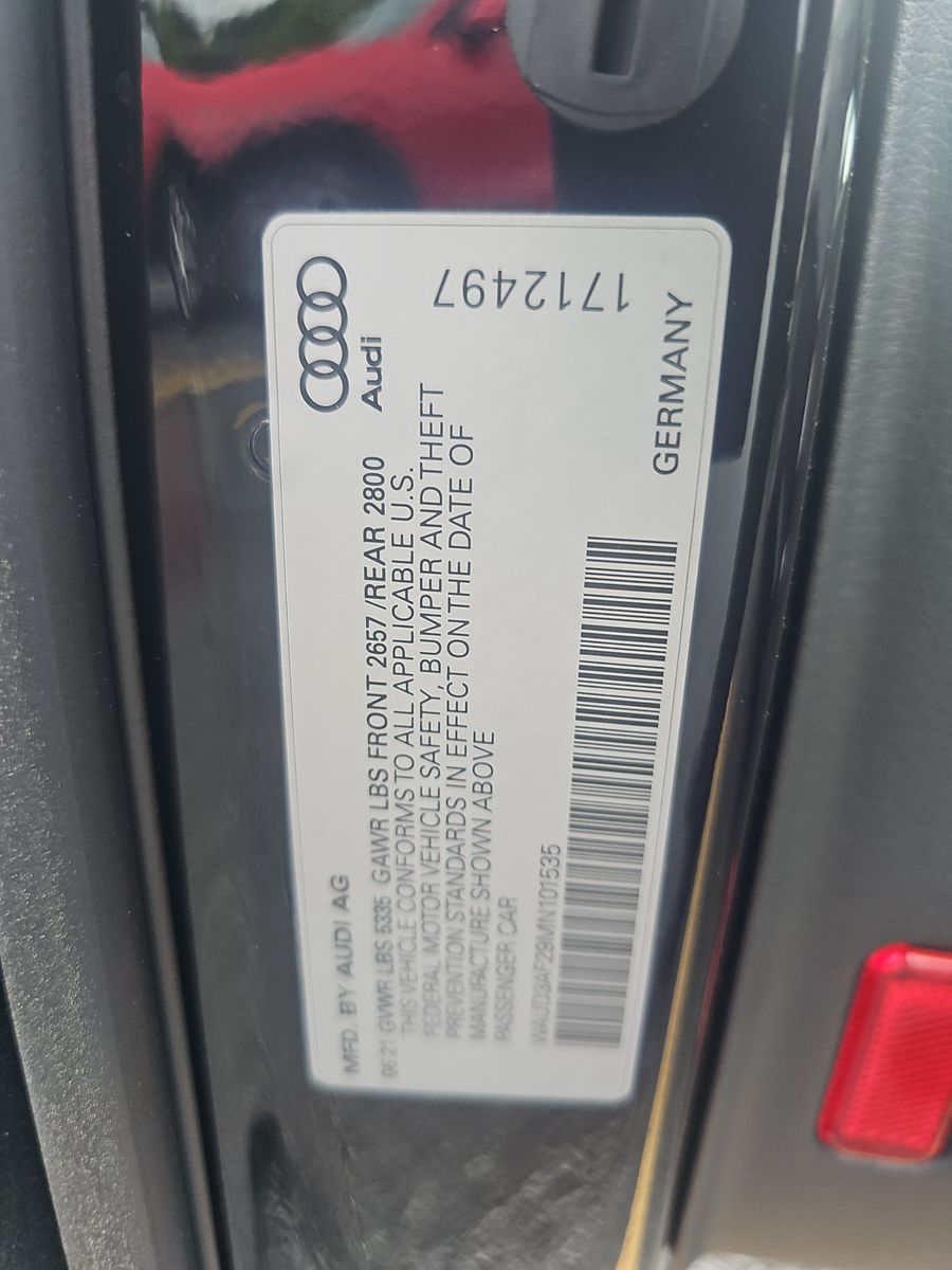 2021 Audi A6 Premium AWD