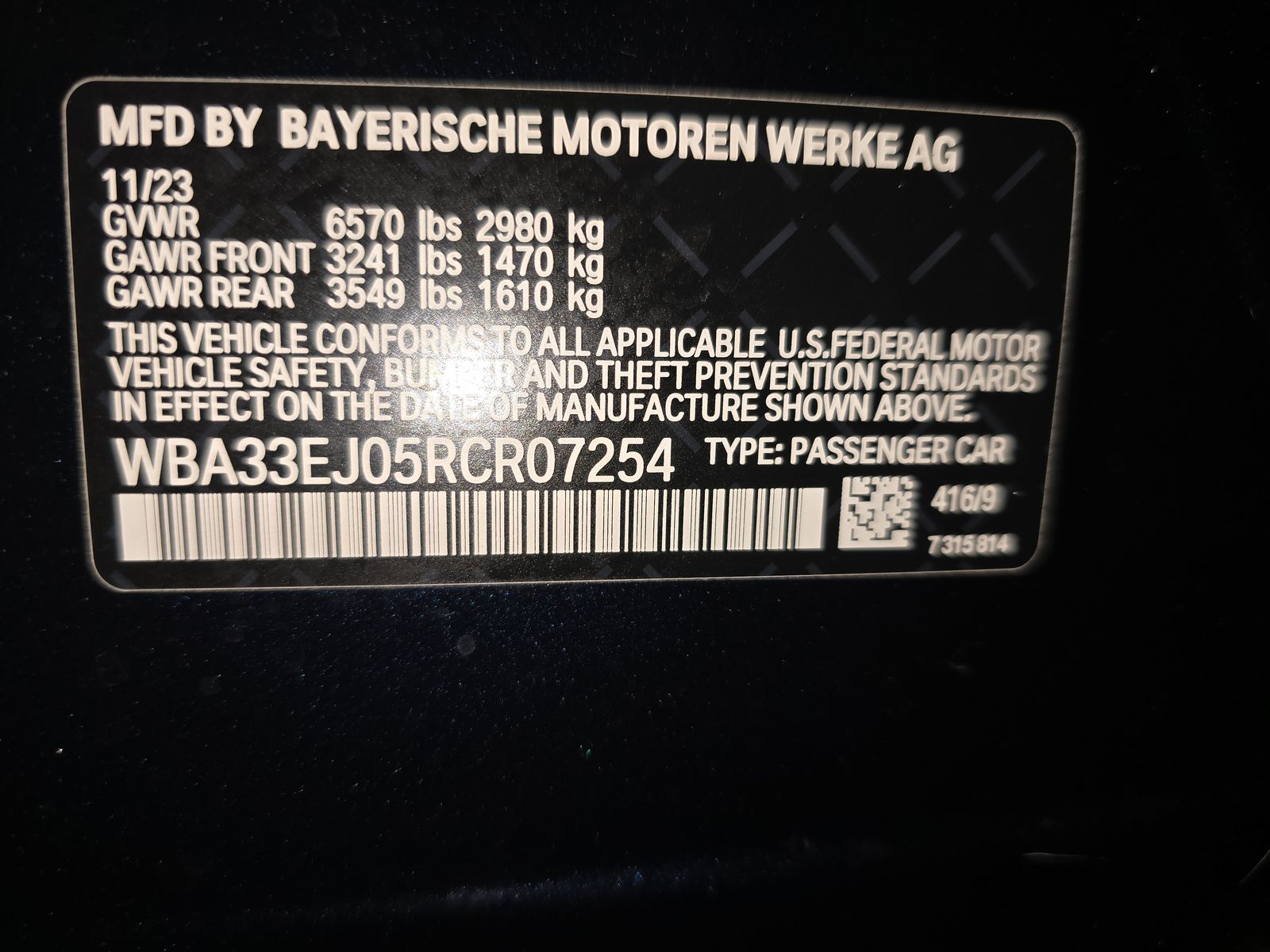 2024 BMW 7 Series 760i xDrive AWD
