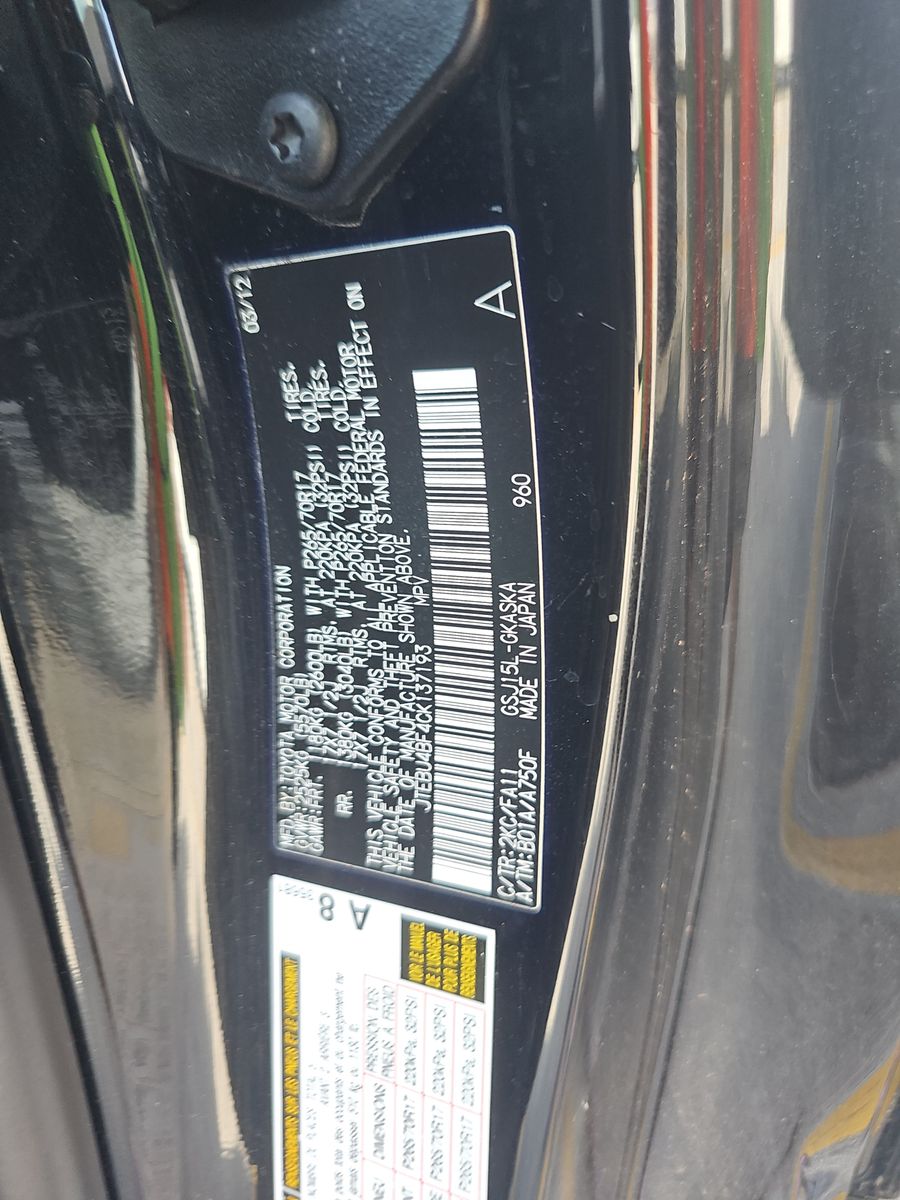 2012 Toyota FJ Cruiser Base AWD