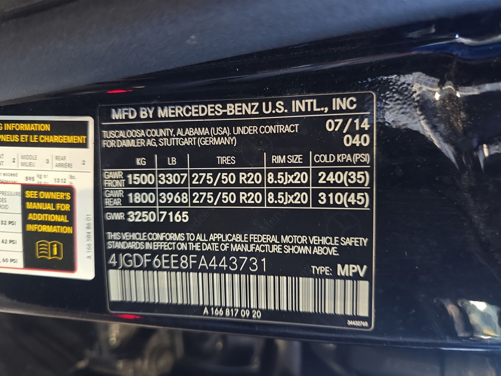 2015 Mercedes-Benz GL-Class GL 450 AWD