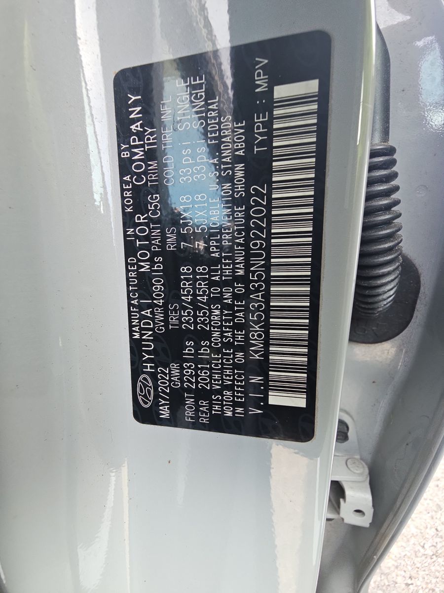 2022 Hyundai Kona Limited FWD